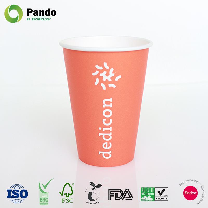 Tasses de café au café à simple paroi Single Wall Hot Coffee Paper Cups