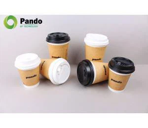 Tasses à café compostables écologiques