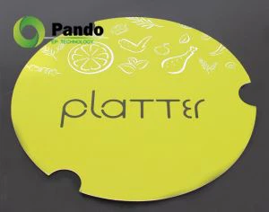 Couvercles en papier pour seaux de poulet